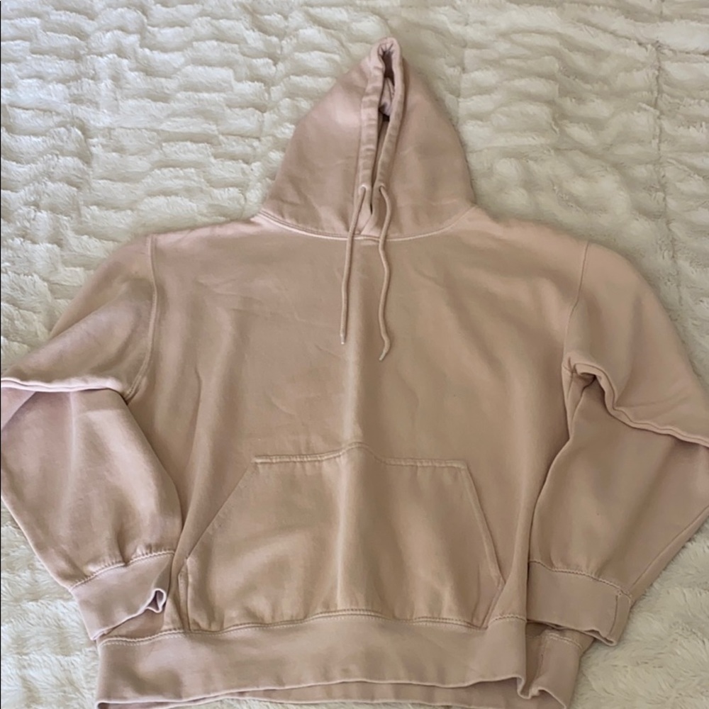 brandy melville/john galt pink hoodie